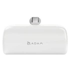 Powerbanka ADAM Elements GRAVITY P5C 5000 mAh bílá

