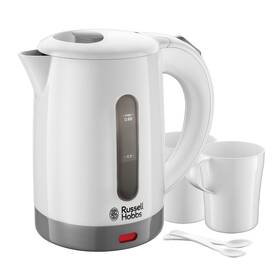 Rychlovarná konvice RUSSELL HOBBS 23840-70 Travel bílá barva
