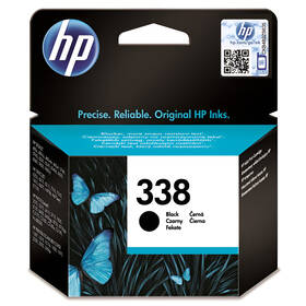 Inkoustová náplň HP 338, 450 stran černá

