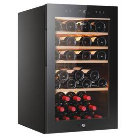 Vinotéka Haier HWS49GA černá barva
