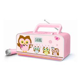 Radiopřijímač s CD MUSE M-29KP růžový

