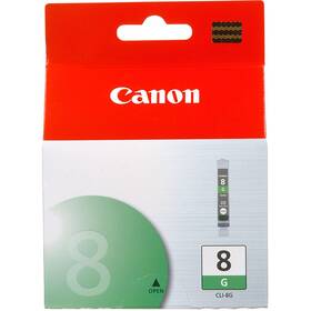 Inkoustová náplň Canon CLI-8G, 420 stran zelená

