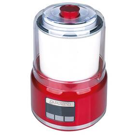 Zmrzlinovač Guzzanti GZ 160 červená barva
