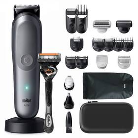 Zastřihovač multifunkční Braun AIO9500 šedý

