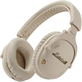 Sluchátka Marshall Monitor III A.N.C Cream krémová

