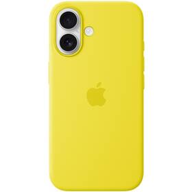 Kryt na mobil Apple iPhone 16 Silicone Case s MagSafe - karambolově žlutý 

