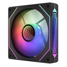 Ventilátor KRUX Corvus Reverse 120 ARGB černý

