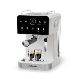 Pákový kávovar Rohnson R-98033C Hot & Cold bílý

