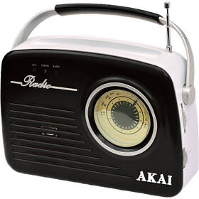 Radiopřijímač AKAI APR-11 černý

