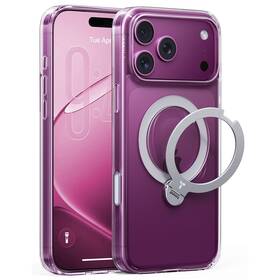 Kryt na mobil Torras Ostand Q3 Spin na Apple iPhone 18 Pro Max průhledný

