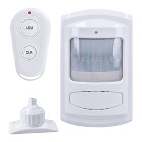 Detektor pohybu Solight GSM Alarm bílý

