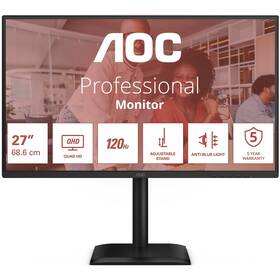 Monitor AOC Q27E4CV černý


