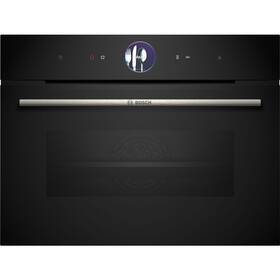 Kompaktní trouba Bosch CSG7364B1 černá barva
