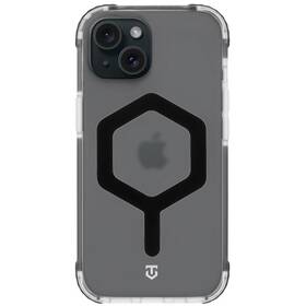 Kryt na mobil Tactical MagForce Hexagon na Apple iPhone 15 černý/průhledný

