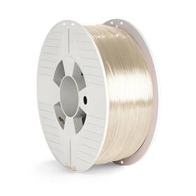 Filament Verbatim PET-G 1,75 mm pro 3D tiskárnu, 1kg průhledný

