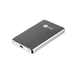 Powerbanka ERPOWER Qi2 Dual, 5000mAh, USB-C černá

