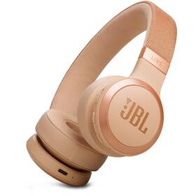 Sluchátka JBL Live 670NC béžová

