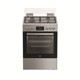 Kombinovaný sporák Whirlpool W6G8LCSWX nerez

