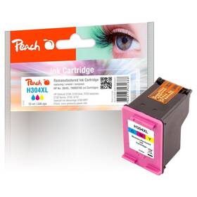 Inkoustová náplň Peach HP 304XL, 330 stran vícebarevná

