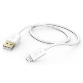 Kabel Hama MFi USB/Lightning 1,5m bílý

