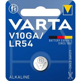 Baterie alkalická Varta V10GA/LR54/LR1130, blistr 1ks 


