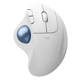 Myš Logitech ERGO M575S Wireless Trackball bílá

