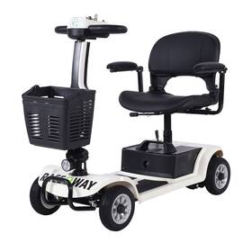 Elektrický vozík RACCEWAY SPLIT bílý

