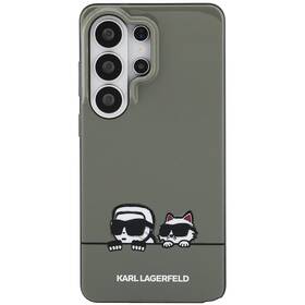 Kryt na mobil Karl Lagerfeld IML K&CH Peekaboo Logo Magnetic na Samsung Galaxy S26 Ultra černý

