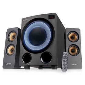 Reproduktory Fenda F&D F770X, 2.1, 76W, RGB, BT5.0, FM rádio, USB, optický vstup, dálkové ovládání 

