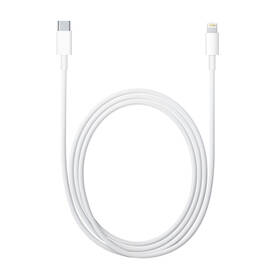 Kabel Apple USB-C / Lightning, 2m bílý

