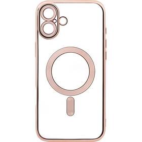 Kryt na mobil WG Magic Eye MagSafe na Apple iPhone 16 zlatý/průhledný


