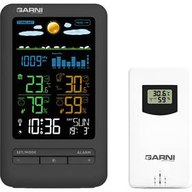 Meteorologická stanice GARNI 291 Line černá

