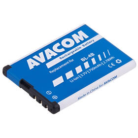 Baterie Avacom pro Nokia 6111, Li-Ion 3,7V 750mAh (náhrada BL-4B) 

