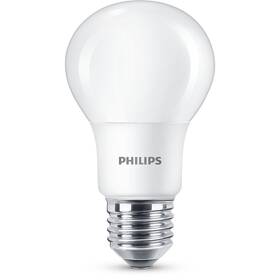 Žárovka LED Philips klasik, 8W, E27. teplá bílá 

