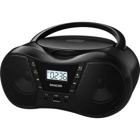 Radiopřijímač s CD Sencor SPT 2300 černá barva
