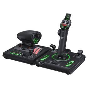 Joystick Turtle Beach VelocityOne H.O.T.A.S, set Flightstick II + Dual Throttle - PC černý

