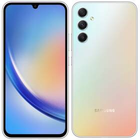 Mobilní telefon Samsung Galaxy A34 5G 6 GB / 128 GB (SM-A346BZSAEUE) stříbrný