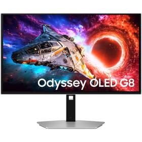 Herní monitor Samsung Odyssey G8 (G80SH) stříbrný

