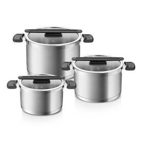 Sada nádobí Tescoma COMPACT, 6 ks nerez

