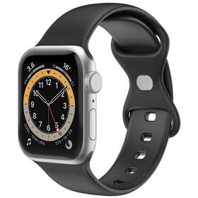 Řemínek Celly silikonový na Apple Watch 38/40/41 mm černý

