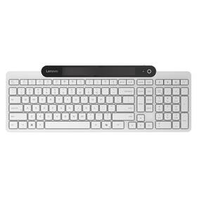 Klávesnice Lenovo 800 Self-Charging Bluetooth, CZ/SK layout bílá

