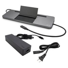 Dokovací stanice i-tec USB-C Metal Ergonomic 4K 3x Display Docking Station, PD 85W + Universal Charger 100W (bundle) 

