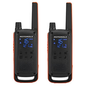 Vysílačky Motorola TLKR T82 černé/oranžové

