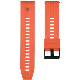 Řemínek Tactical Quick Release (22 mm), silikonový oranžový

