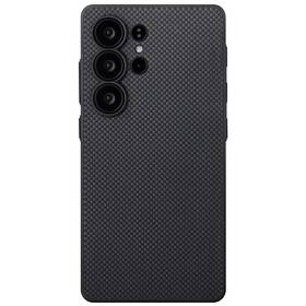Kryt na mobil Pitaka PIN Button na Samsung Galaxy S25 Ultra černý/šedý

