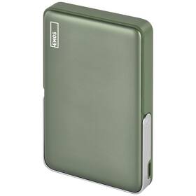 Powerbanka EMOS WI 1031, 20W, 10000 mAh zelená

