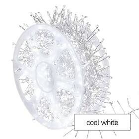 LED řetěz EMOS 1440, IP44, CW (14,4m) stříbrný

