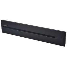 Zásuvková lišta Viking 60 cm, na 7 modulů, zápustná černá


