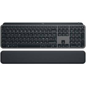 Klávesnice Logitech MX Keys S Plus,  CZ/SK layout grafitová


