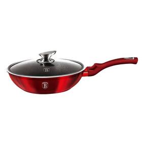 Pánev WOK Berlinger Haus BH-1265, 28 cm, poklice červená barva
 Pánev WOK Berlinger Haus BH-1265, 28 cm, poklice červená barva